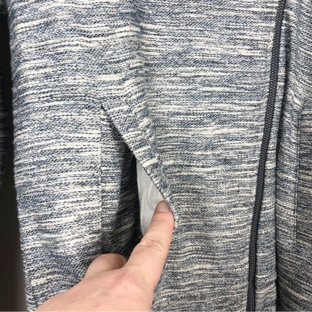 Anthropologie Saturday Sunday Moto Hooded Jacket - Picture 6 of 10